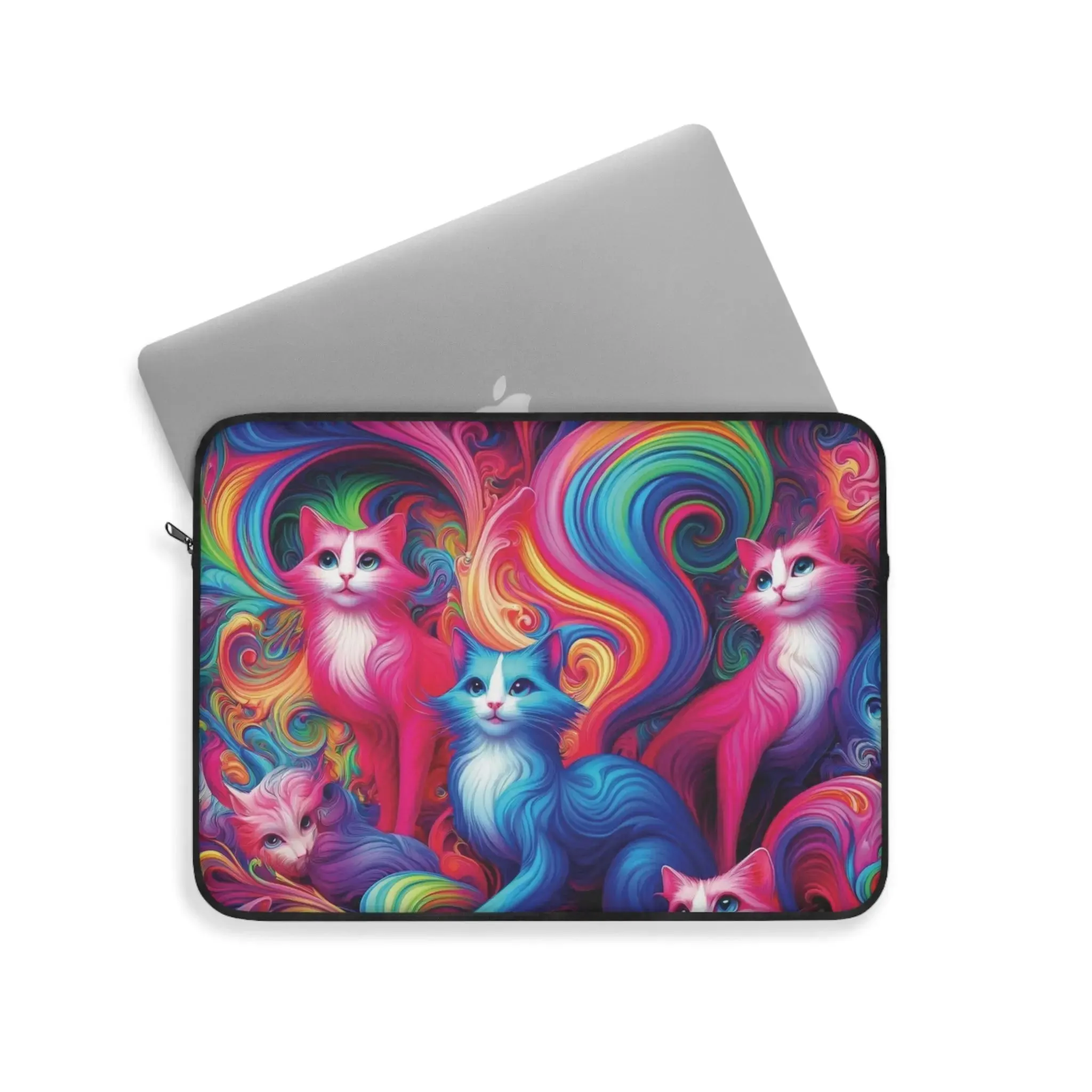 Kitty Kaleidoscope - Cat Lover - Laptop Sleeve