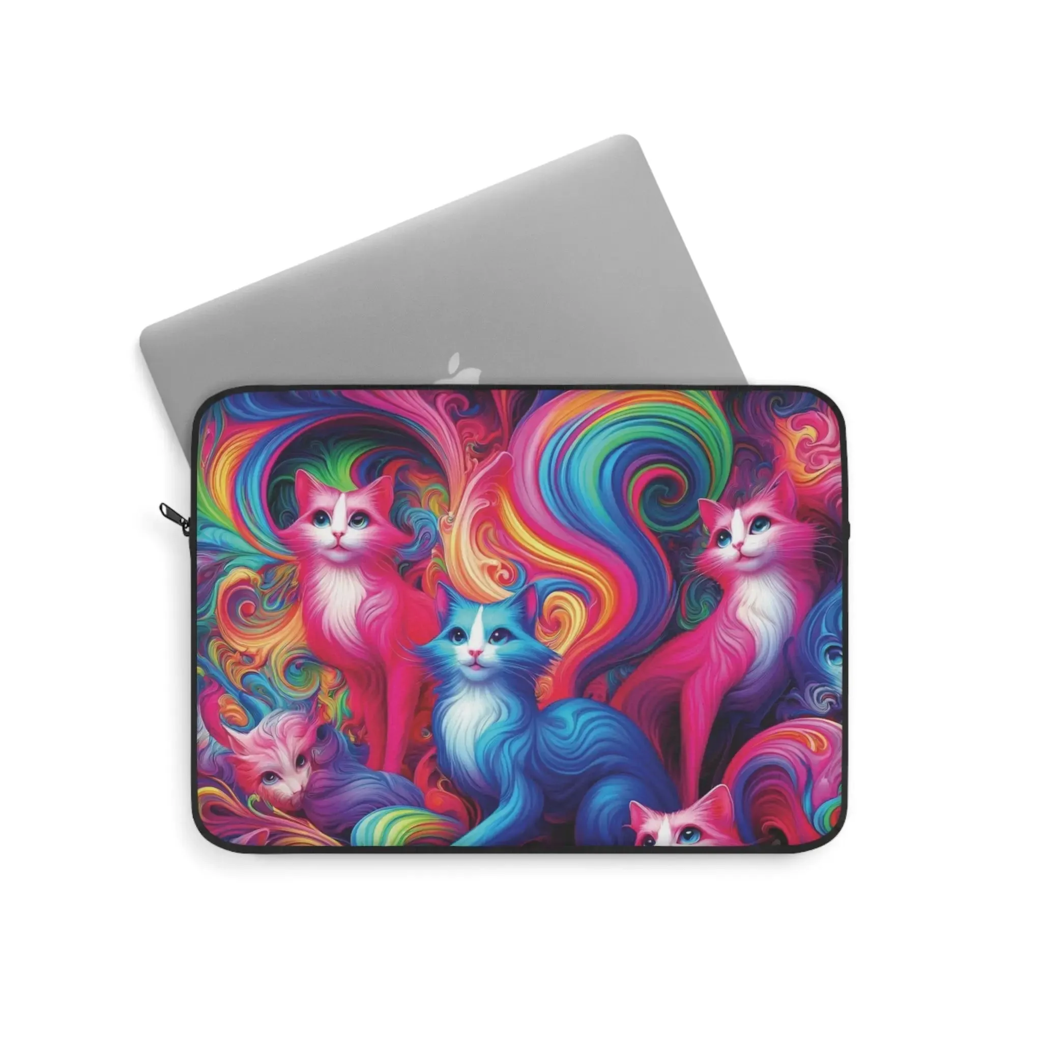 Kitty Kaleidoscope - Cat Lover - Laptop Sleeve