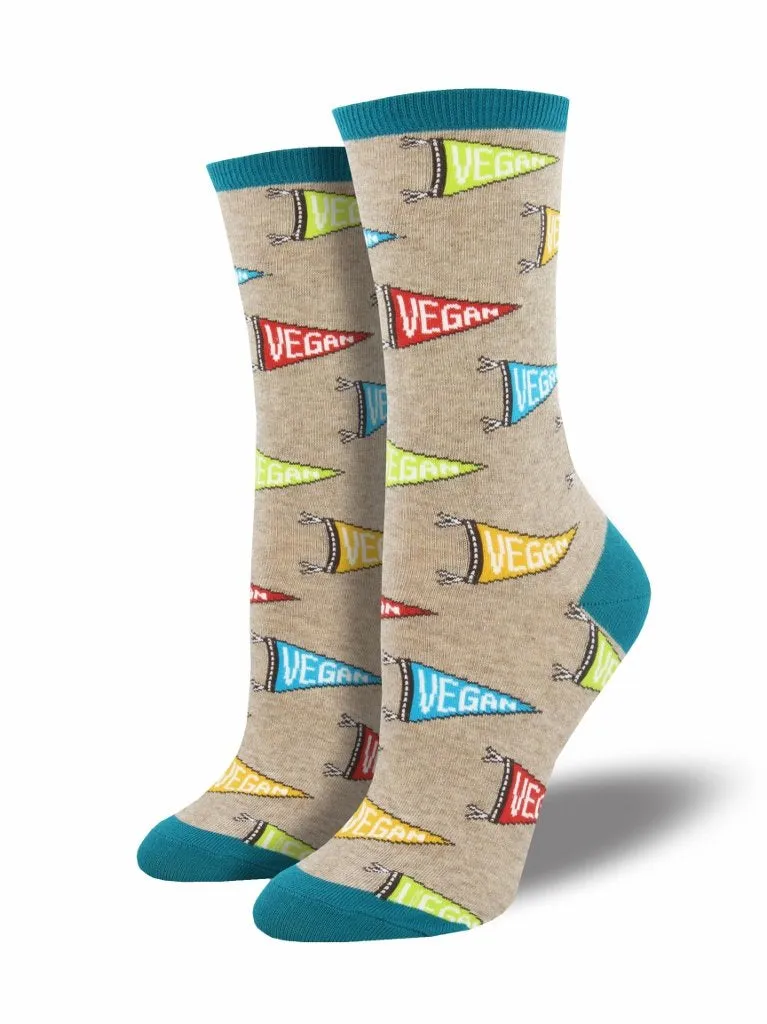 Ladies Let Yo' Vegan Flag Sly Socks