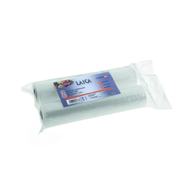 Laica Vacuum Bag Rolls X2 (28CM X 6M)