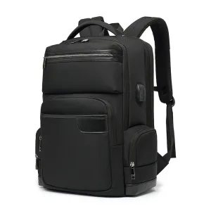 Laptop Backpack For Women Men's Black Travel Backpack