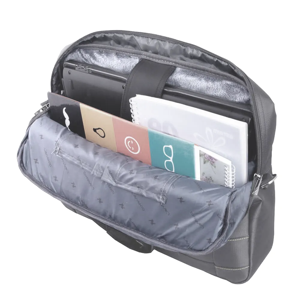 Lavvento BG686 Business Laptop Bag - Gray