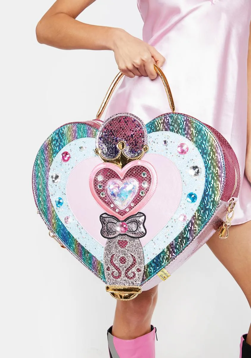 Locket Heart Crossbody Bag