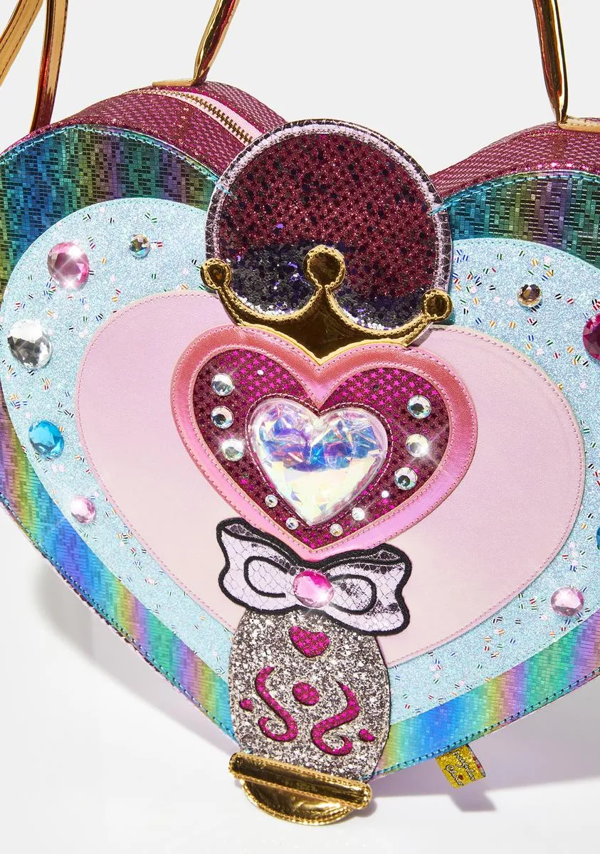 Locket Heart Crossbody Bag