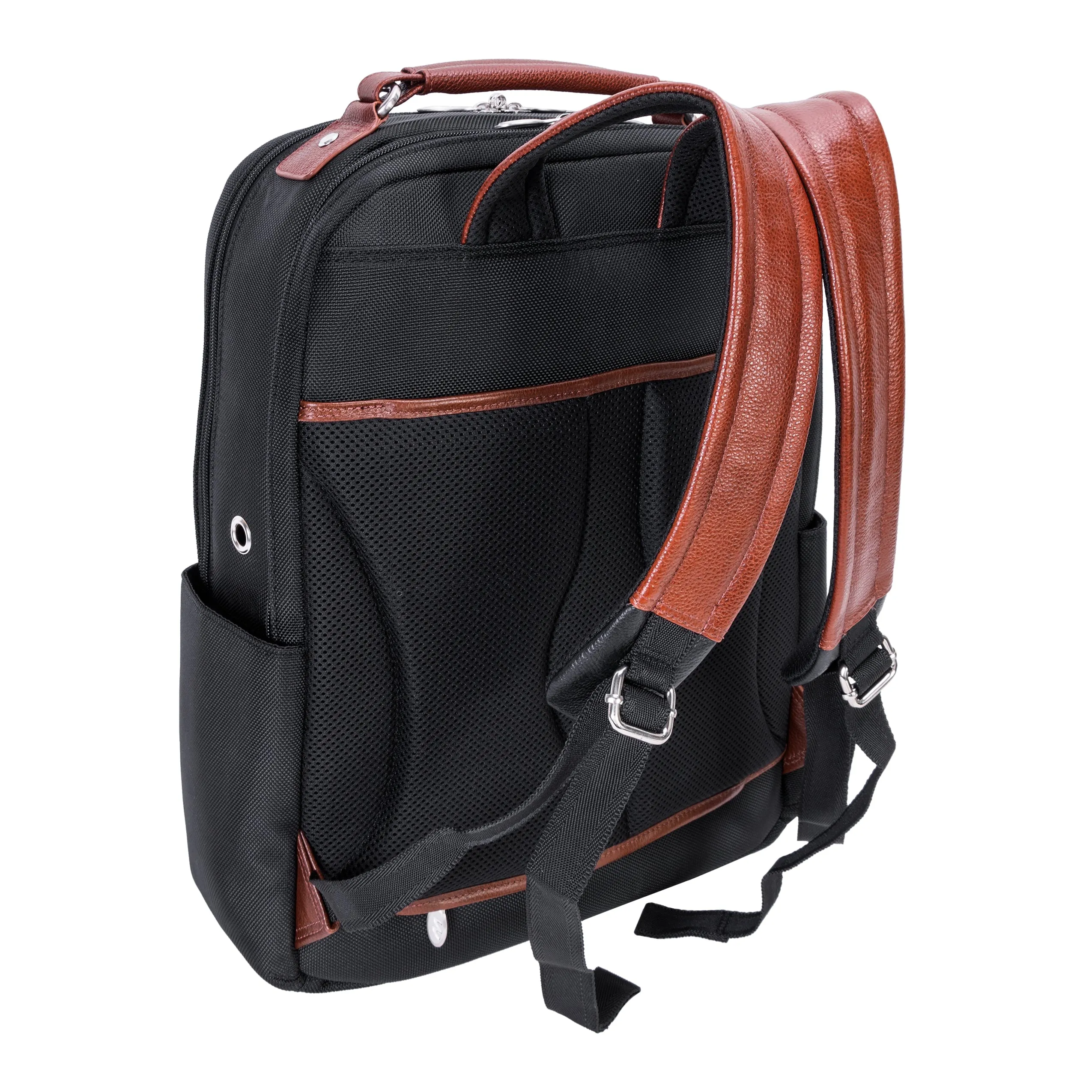 LOGAN | 17” Nylon Two-Tone Laptop Backpack