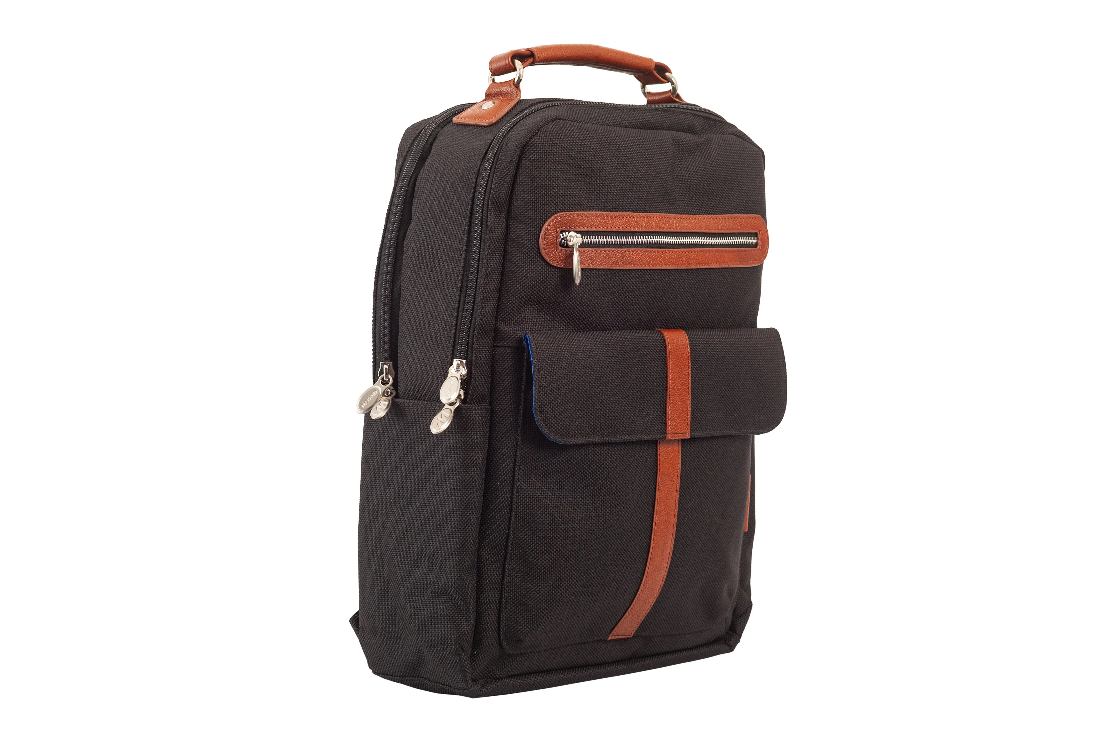 LOGAN | 17” Nylon Two-Tone Laptop Backpack