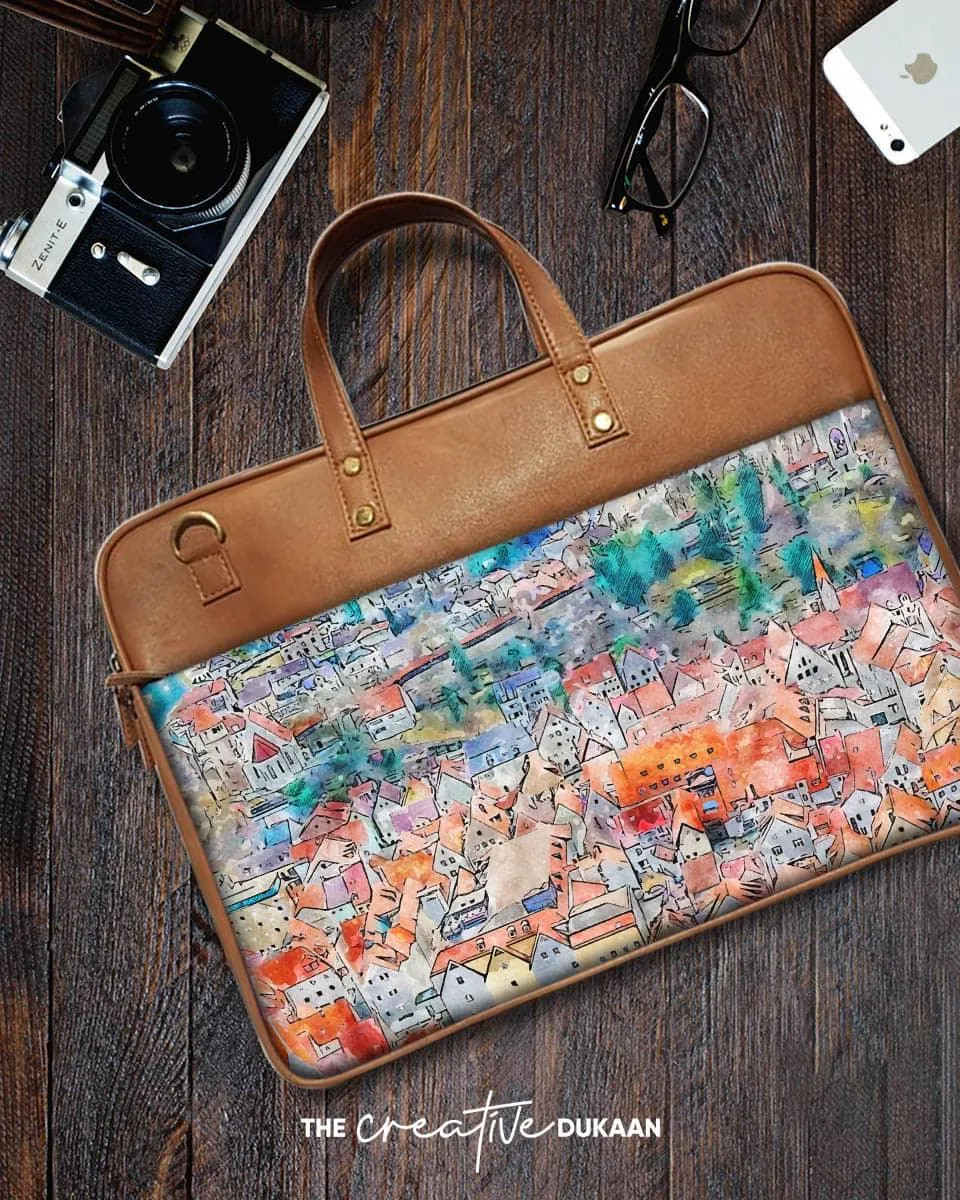 Lost City - The Vegan Leather Laptop Bag