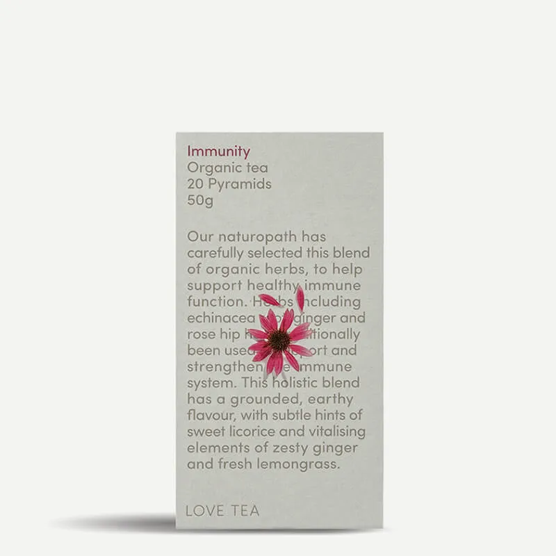 Love Tea Immunity Tea Pyramids