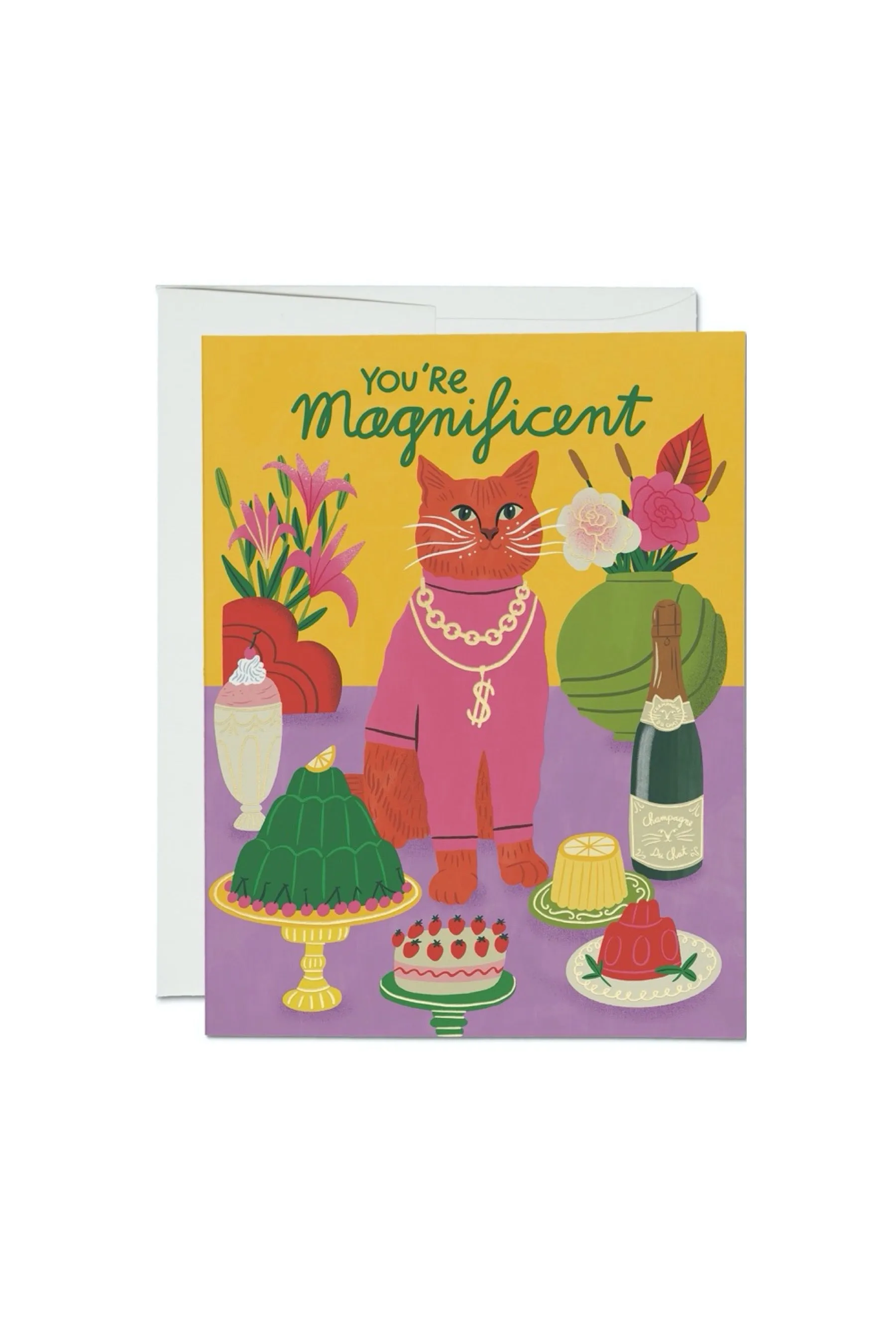 Magnificent Cat Card