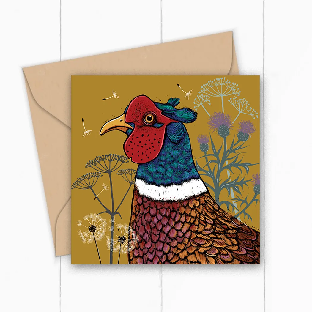 Magnificent Pheasant Card