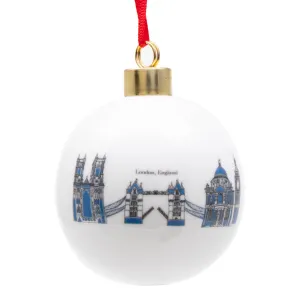 Mandy Billington London Bauble Christmas Decoration