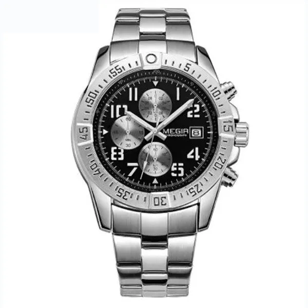 MEGIR Professional Watch with Chronograph