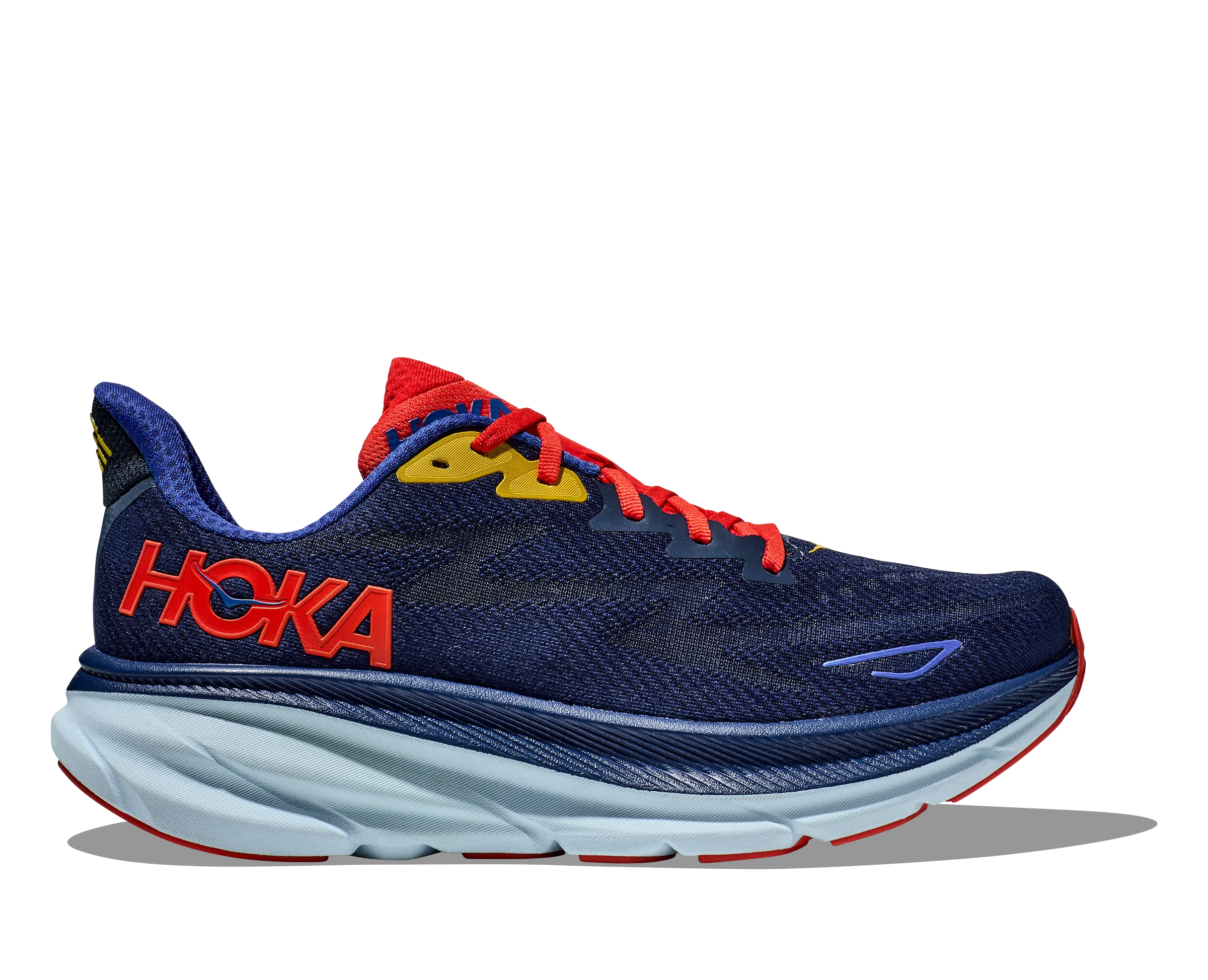 Men's Hoka Clifton 9 in Bellwether Blue/Dazzling Blue