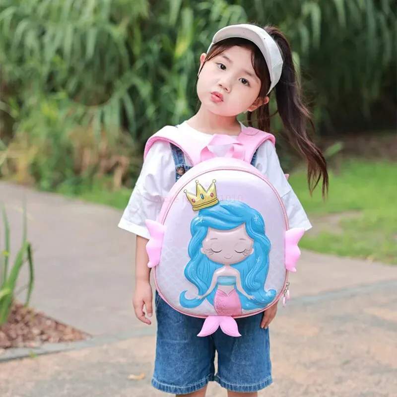 Mermaid  3D Kids Backpack