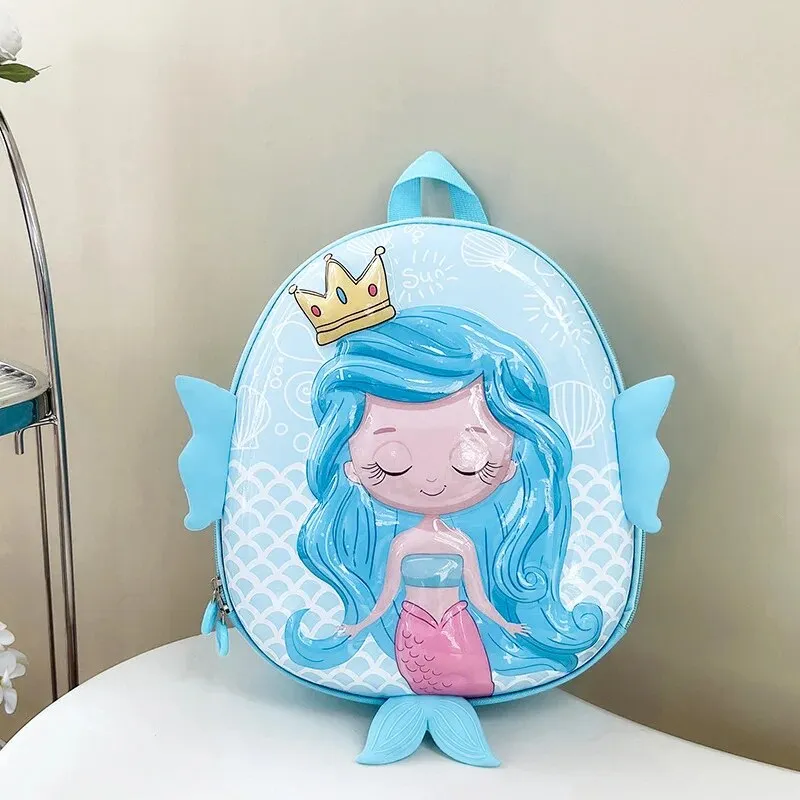 Mermaid  3D Kids Backpack