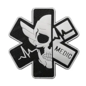 Military Skull Patches