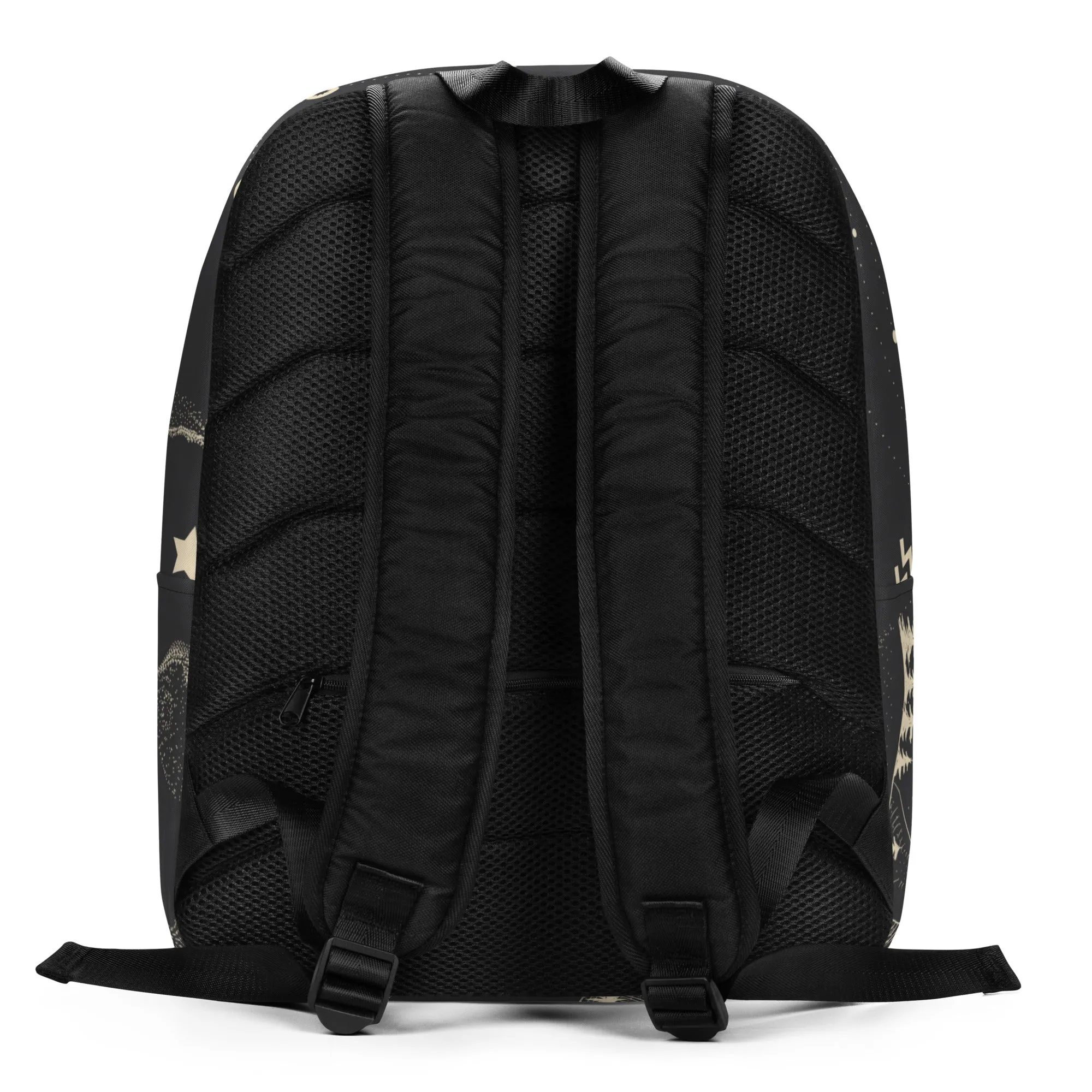 Minimalist Backpack Celestial Astro Black