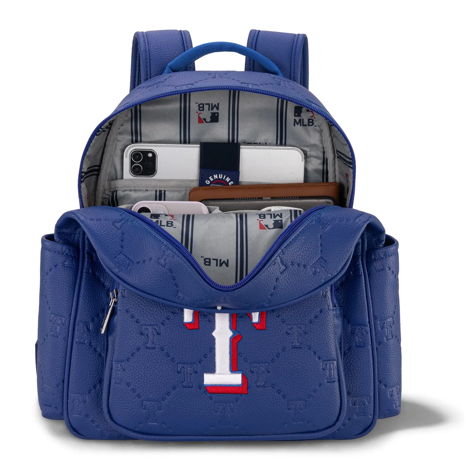 MLB-TX32-003  MLB Texas Rangers Team Backpack