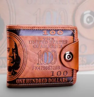 Money Money Leather Men Wallet