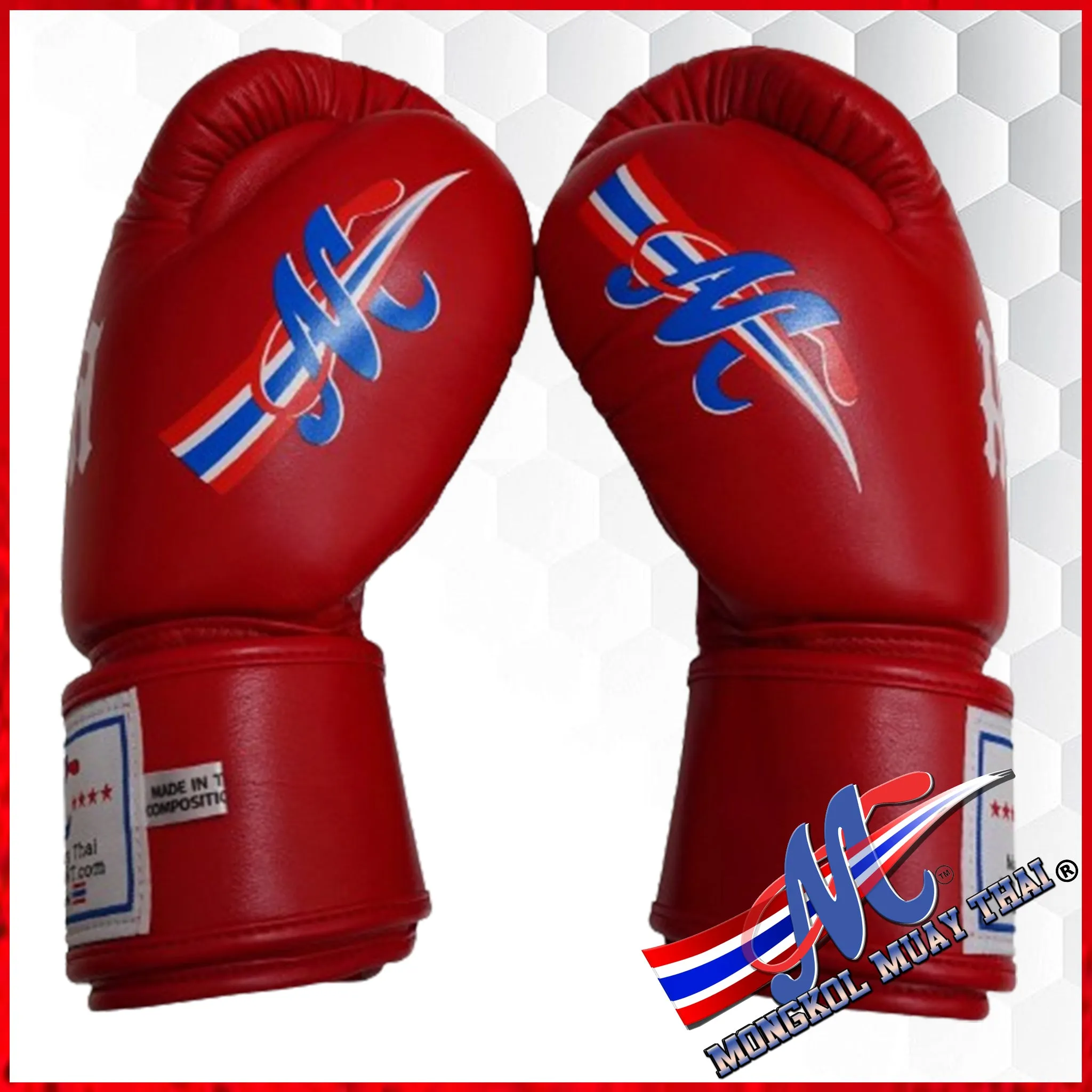 Mongkol boxing gloves Sakyan RED Just dropped