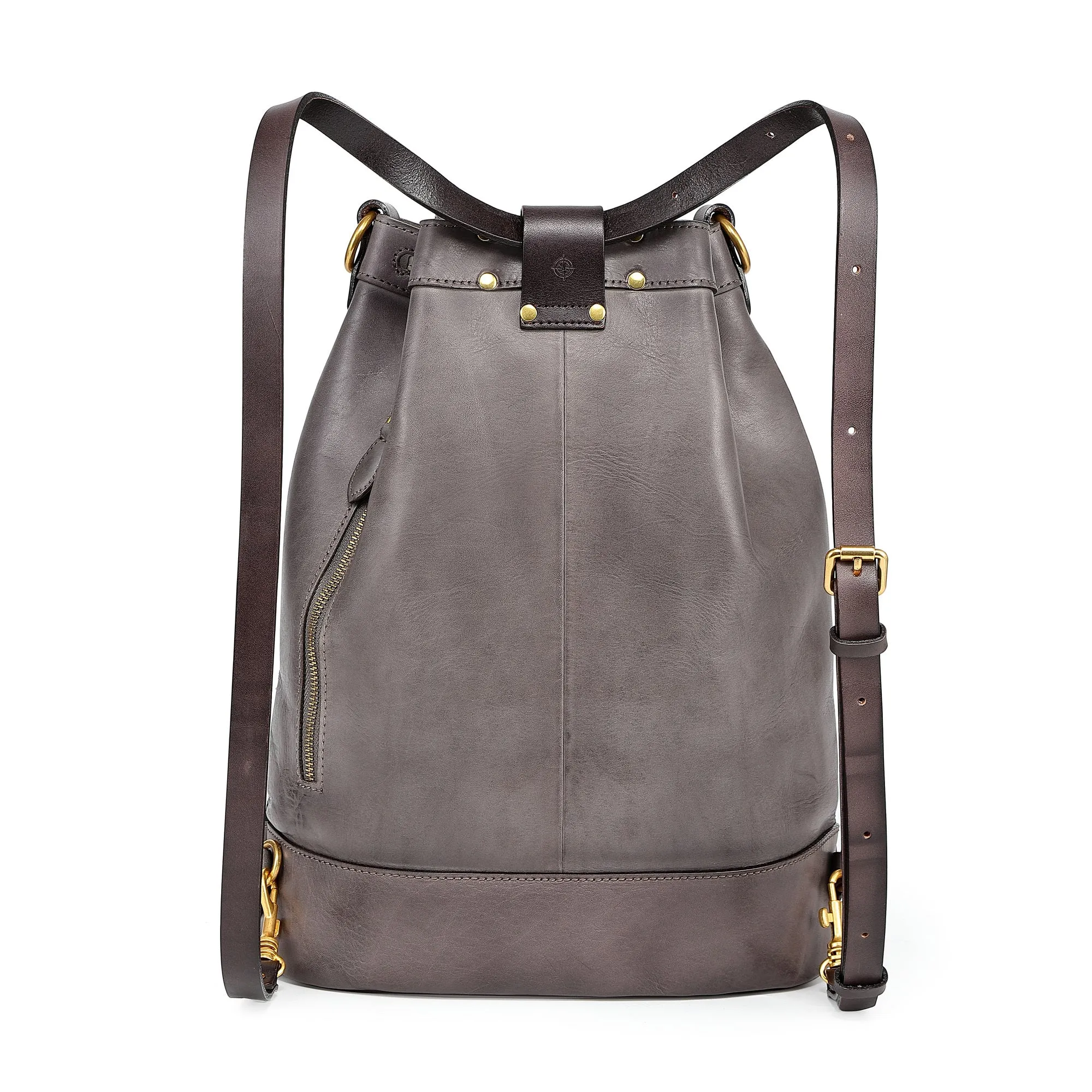 Myrtle Geometric Convertible Bucket Backpack