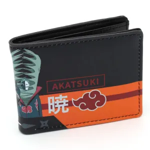 Naruto Shippuden Akatsuki Bi-Fold Wallet with Gift Tin