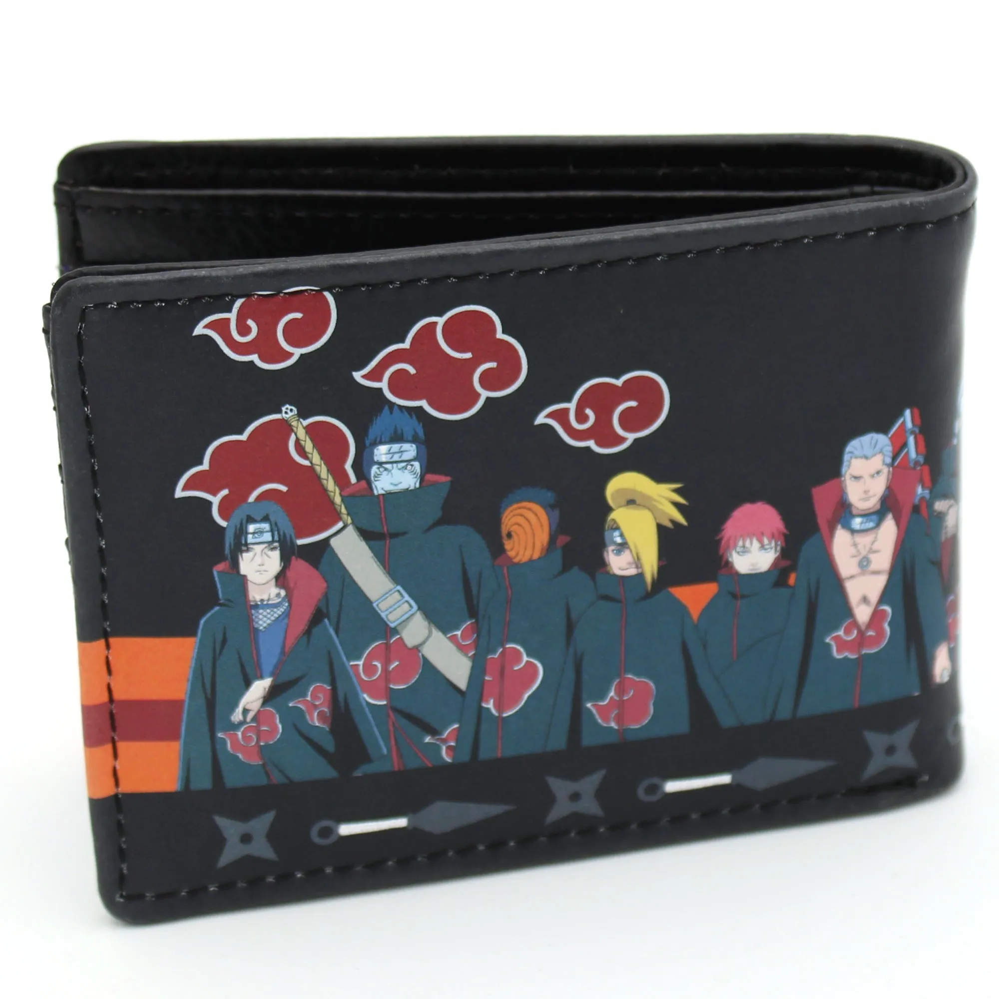 Naruto Shippuden Akatsuki Bi-Fold Wallet with Gift Tin