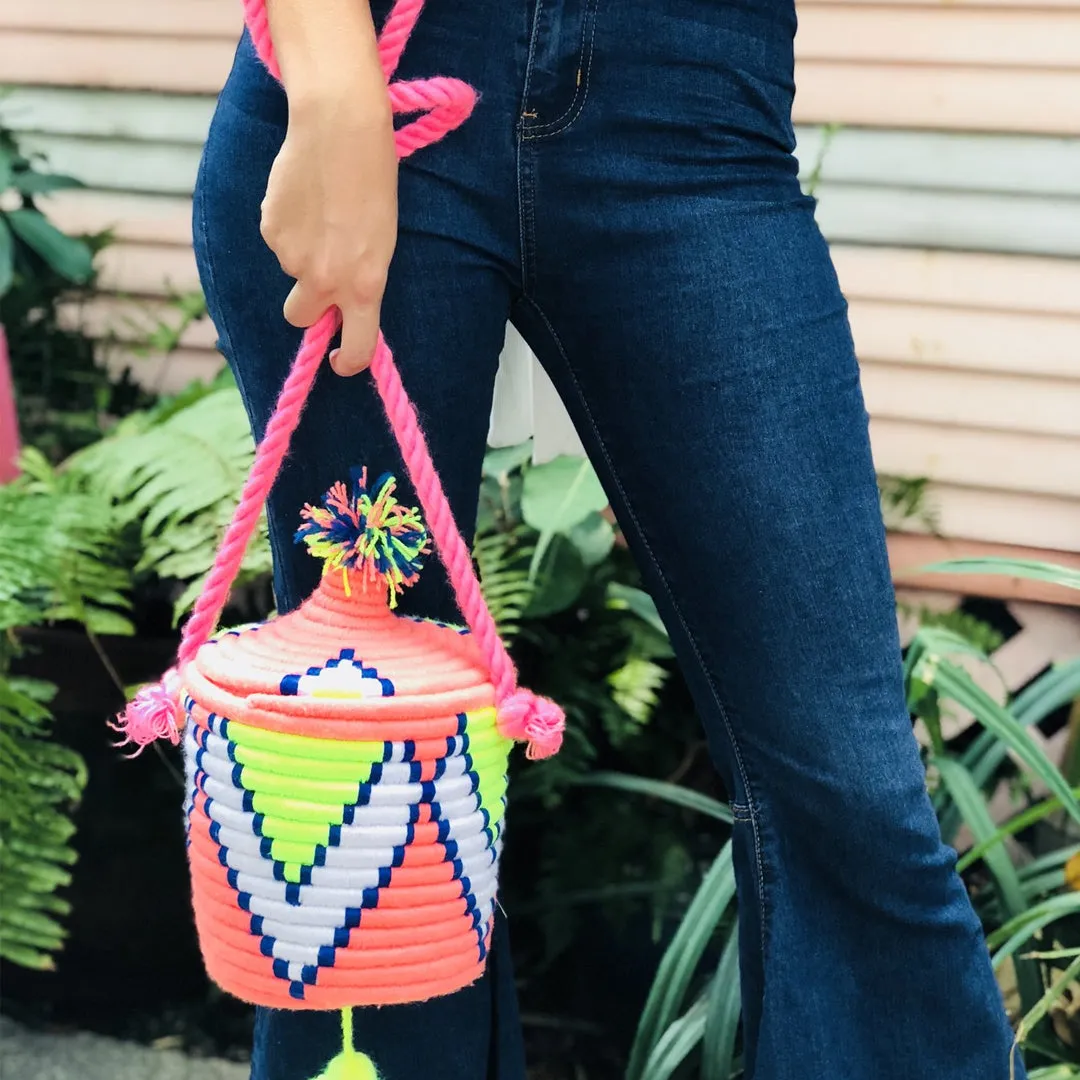 NEON BOHEMIANS DYLAN BUCKET BAG