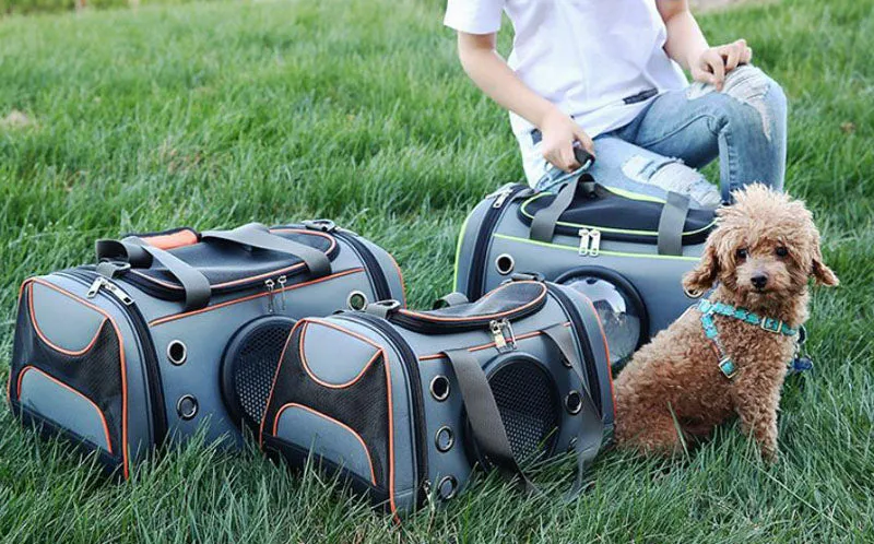 New portable cat and dog multifunctional car foldable pet bag