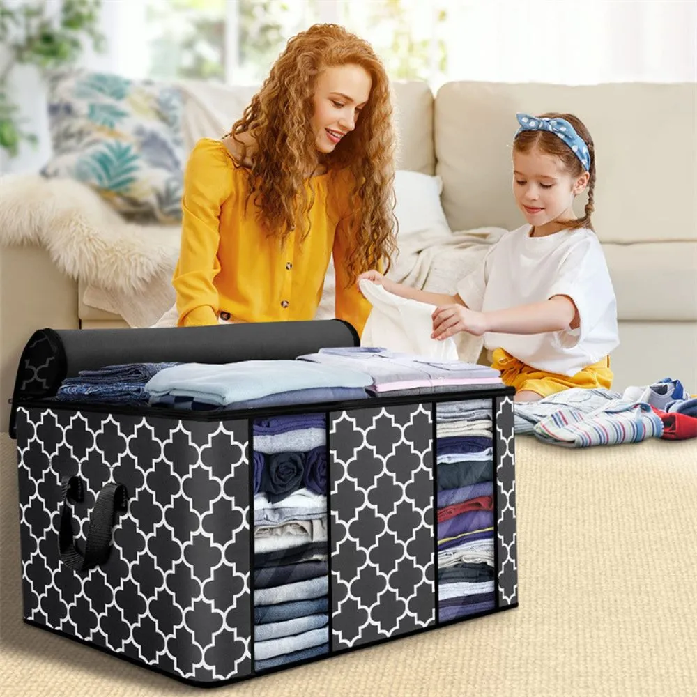 「❉New Year - 50% Off」PVC Clothing Storage Bag (24.8'' x 17.7'' x 14.2'')