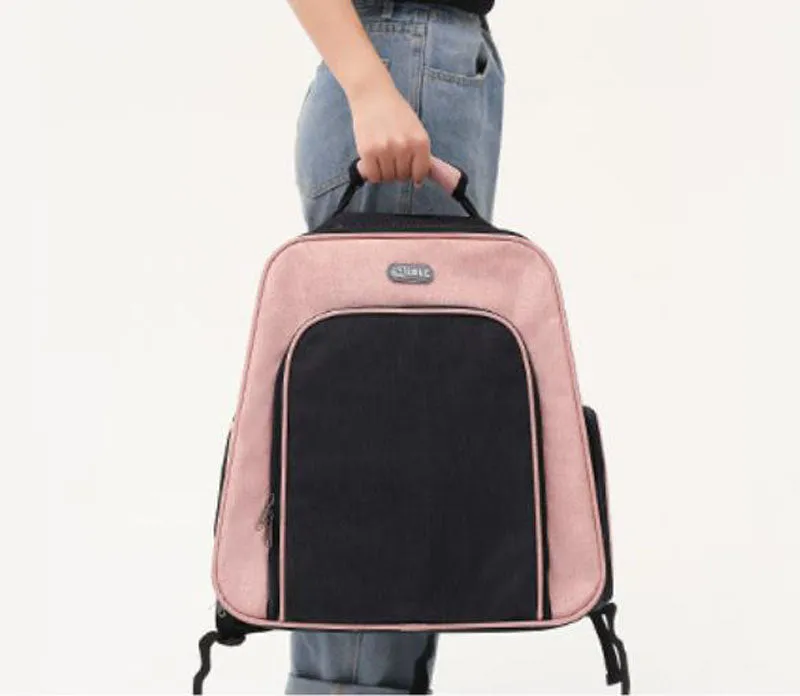 Outing pet backpack portable pet trolley air box