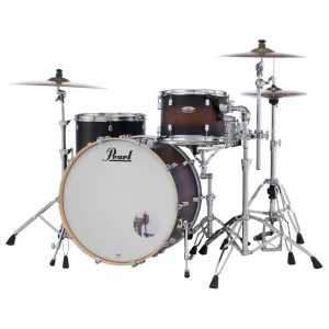 Pearl Decade Maple 3 pc. Drum Set Satin Brown Burst