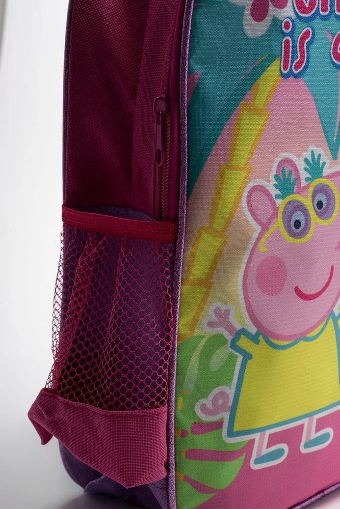 Peppa Pig Double Sided Backpack Pink