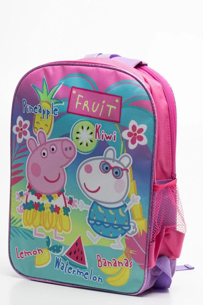 Peppa Pig Double Sided Backpack Pink