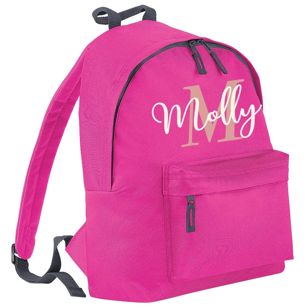 Personalised Name Kids Backpack