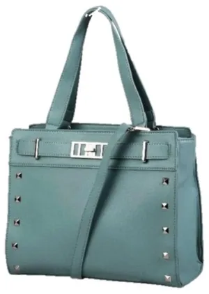 Pierre Cardin Abbey Studded Satchel Handbag | Mint