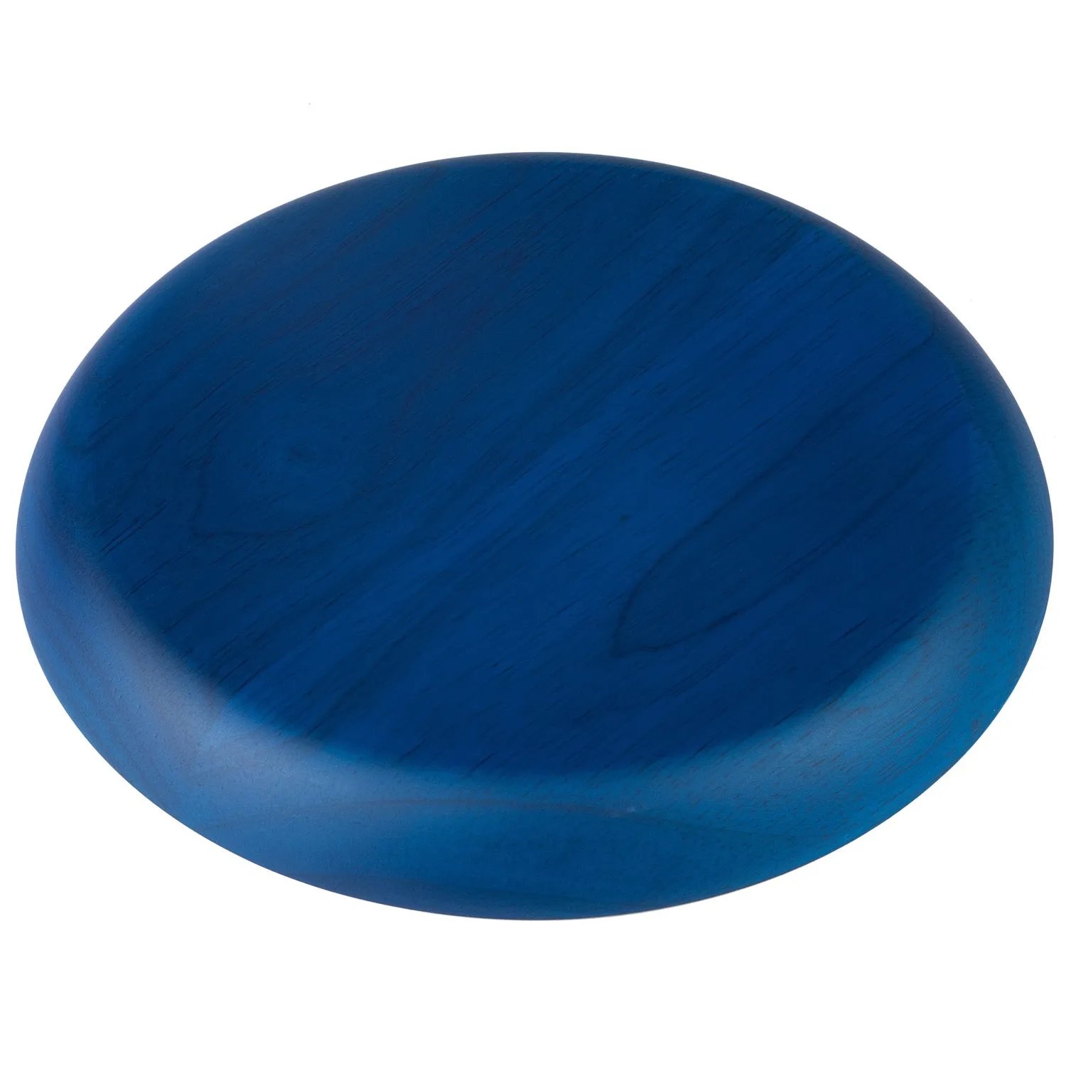 Premium Blue Japanese Round Wooden Plate