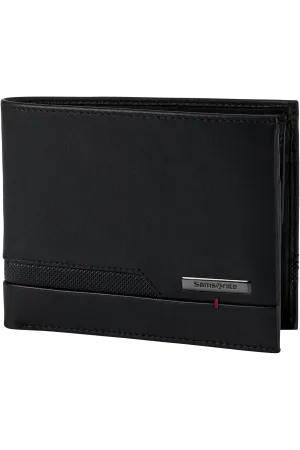 PRO-DLX 5 SLG WALLET 4 COMPARTMENTS - BLACK