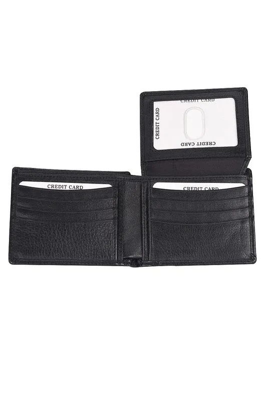 Raiders Nfl Bi-Fold Wallet Packaged In Gift Box