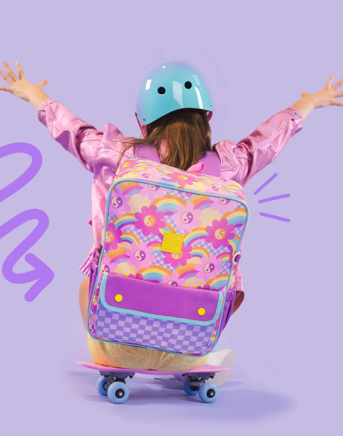 Rainbow Rave Mini Adventure Backpack