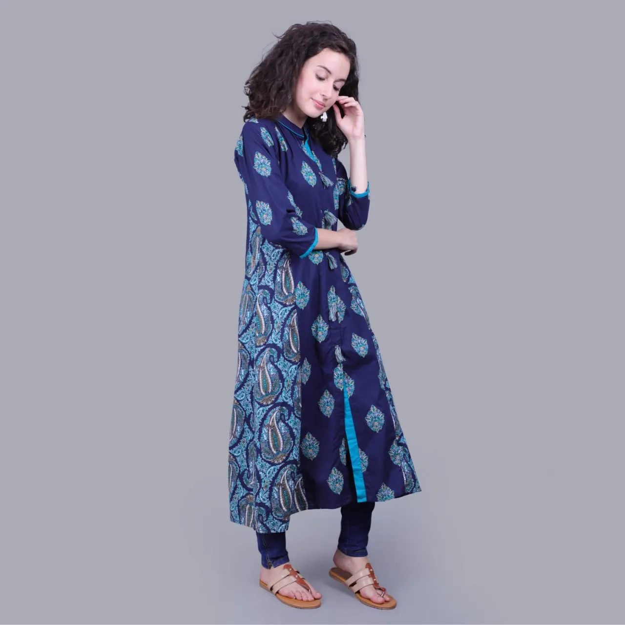 Rayon kairi hem kurti