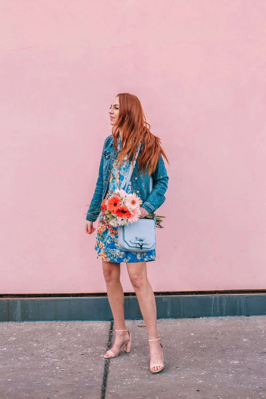 Reese Satchel in Poplin Blue