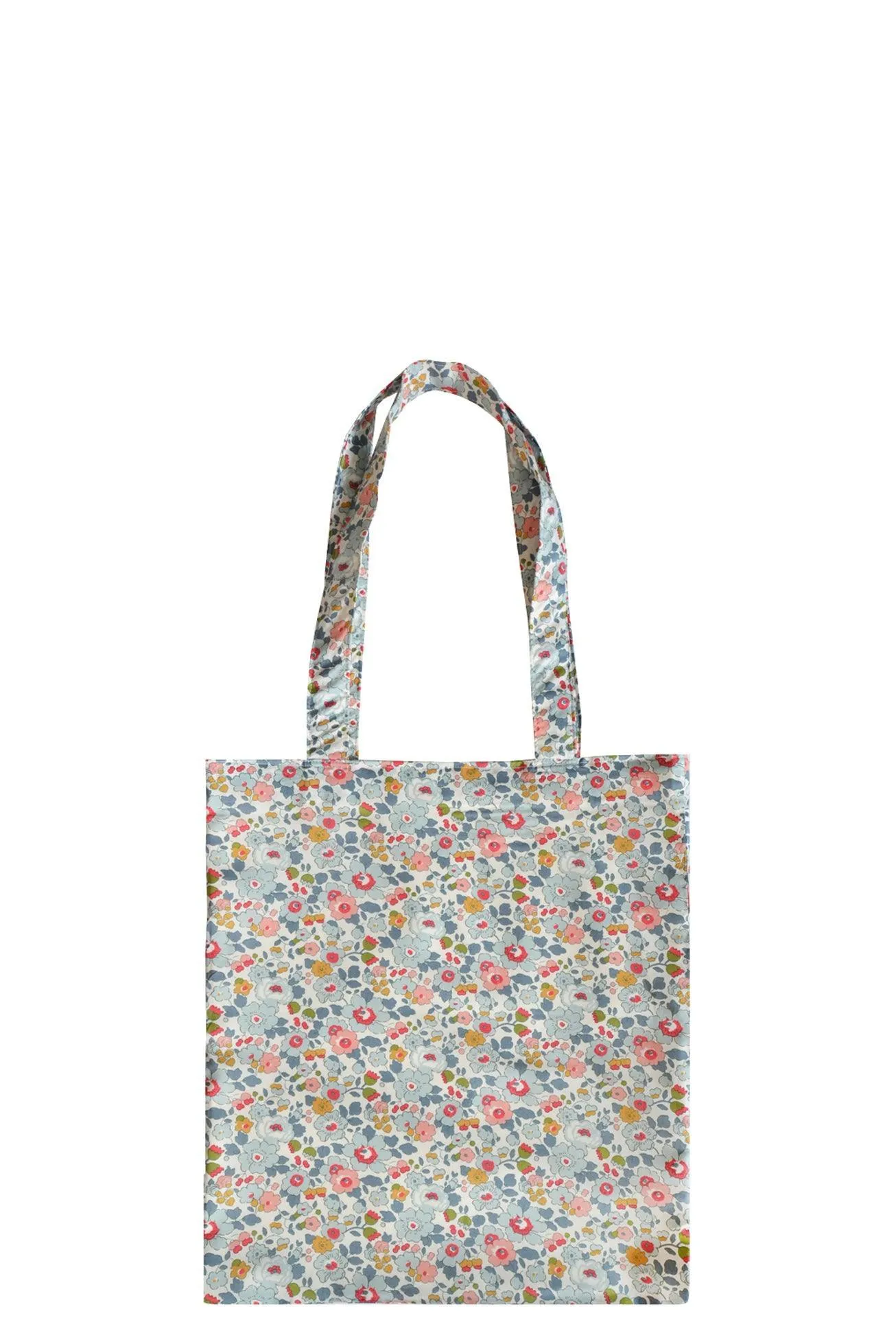 Reusable Shopping Bag made with Liberty Fabric BETSY GREY