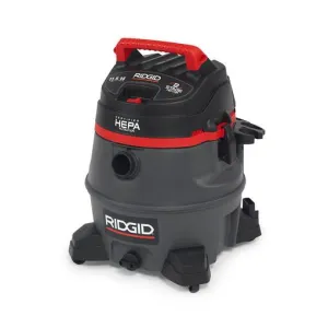 RIDGID RV2400HF 14 Gal Red HEPA Wet/Dry Vac 50368