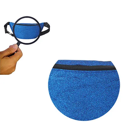 Royal Blue Glitter Fanny Pack