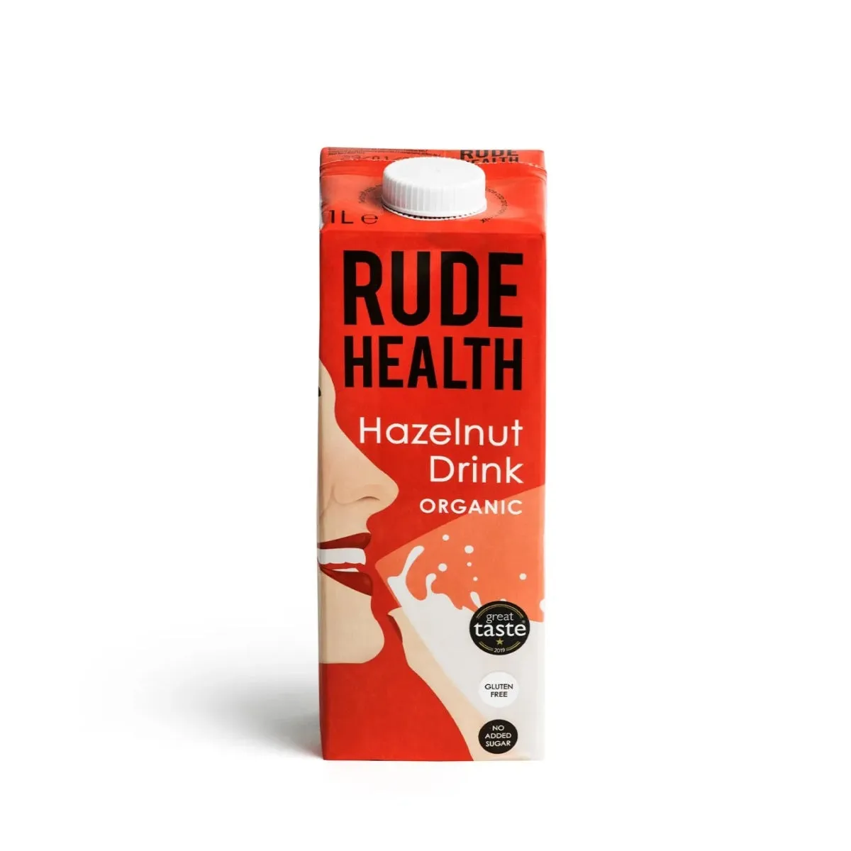 Rude Health Organic Hazelnut Milk 1L