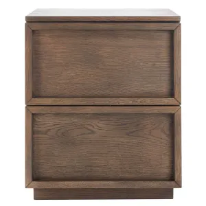 Safavieh Couture Zeus 2 Drawer Nightstand, SFV7205