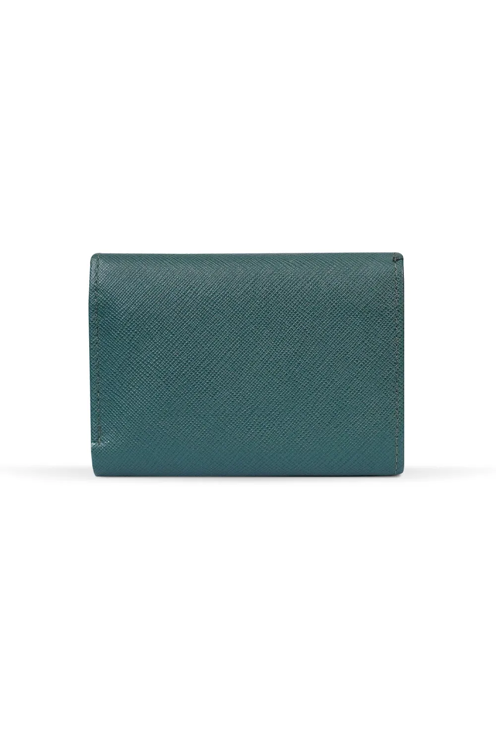 Saffiano Leather Wallet // Women