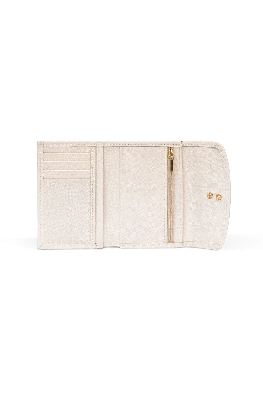 Saffiano Leather Wallet // Women