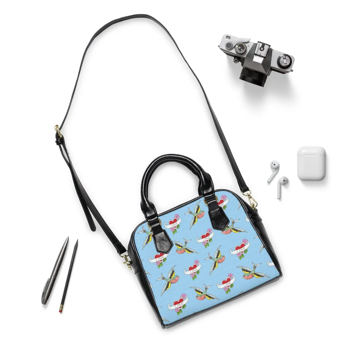 Sailor Tattoo Shoulder Handbag